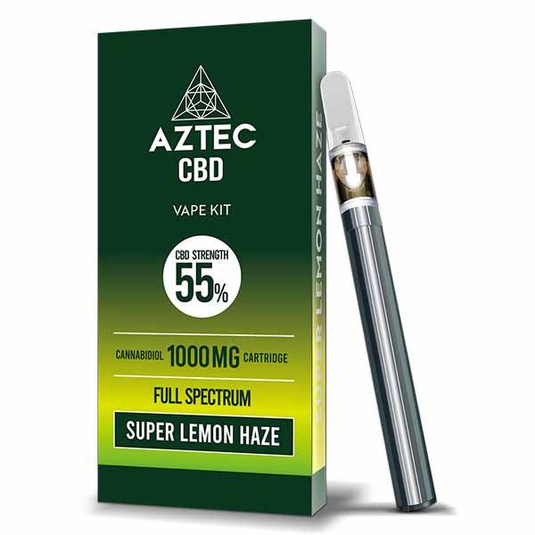Aztec CBD Vape Kit 55% CBD Full Spectrum 1000mg