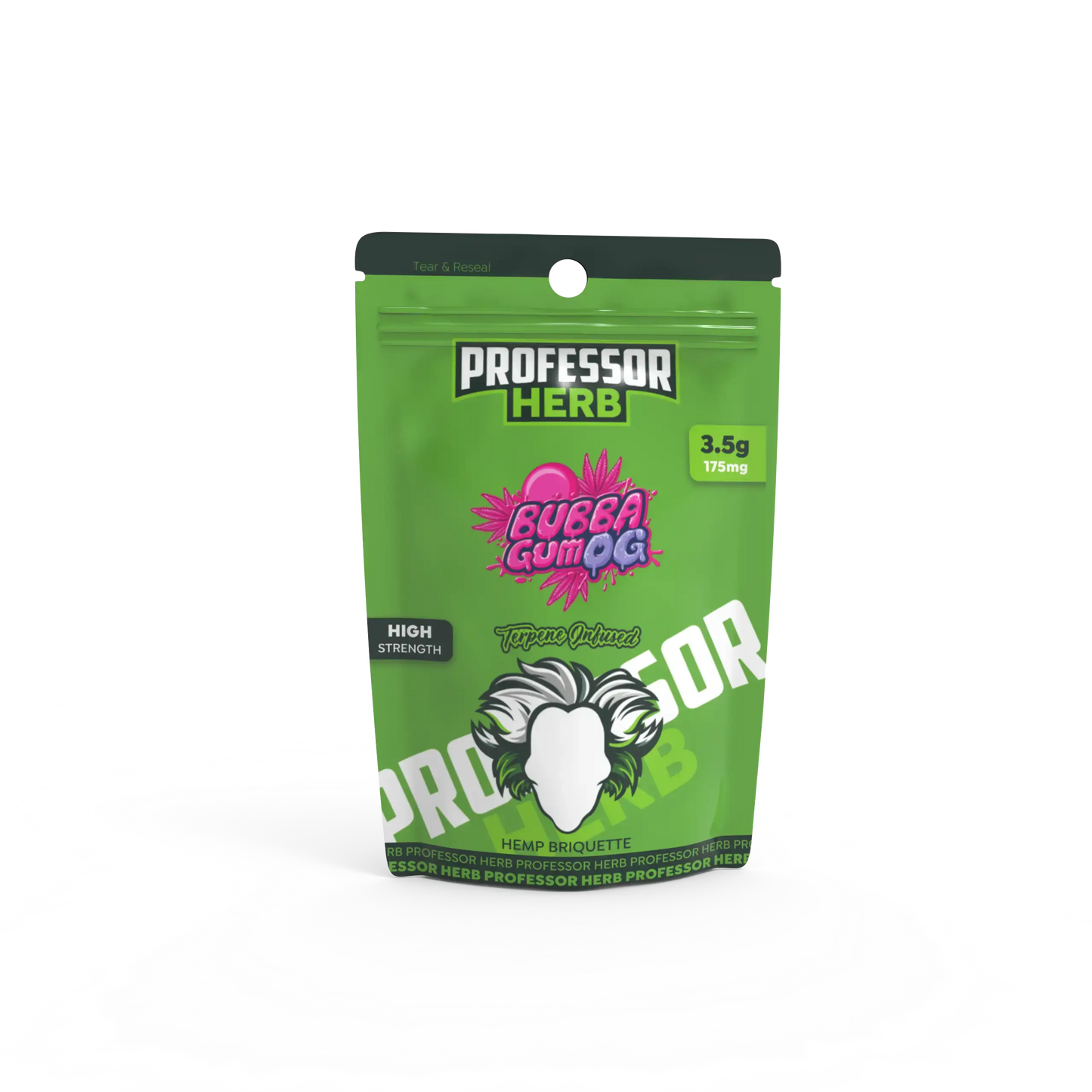 Professor Herb Hemp Briquette Hash 175mg (3.5g)