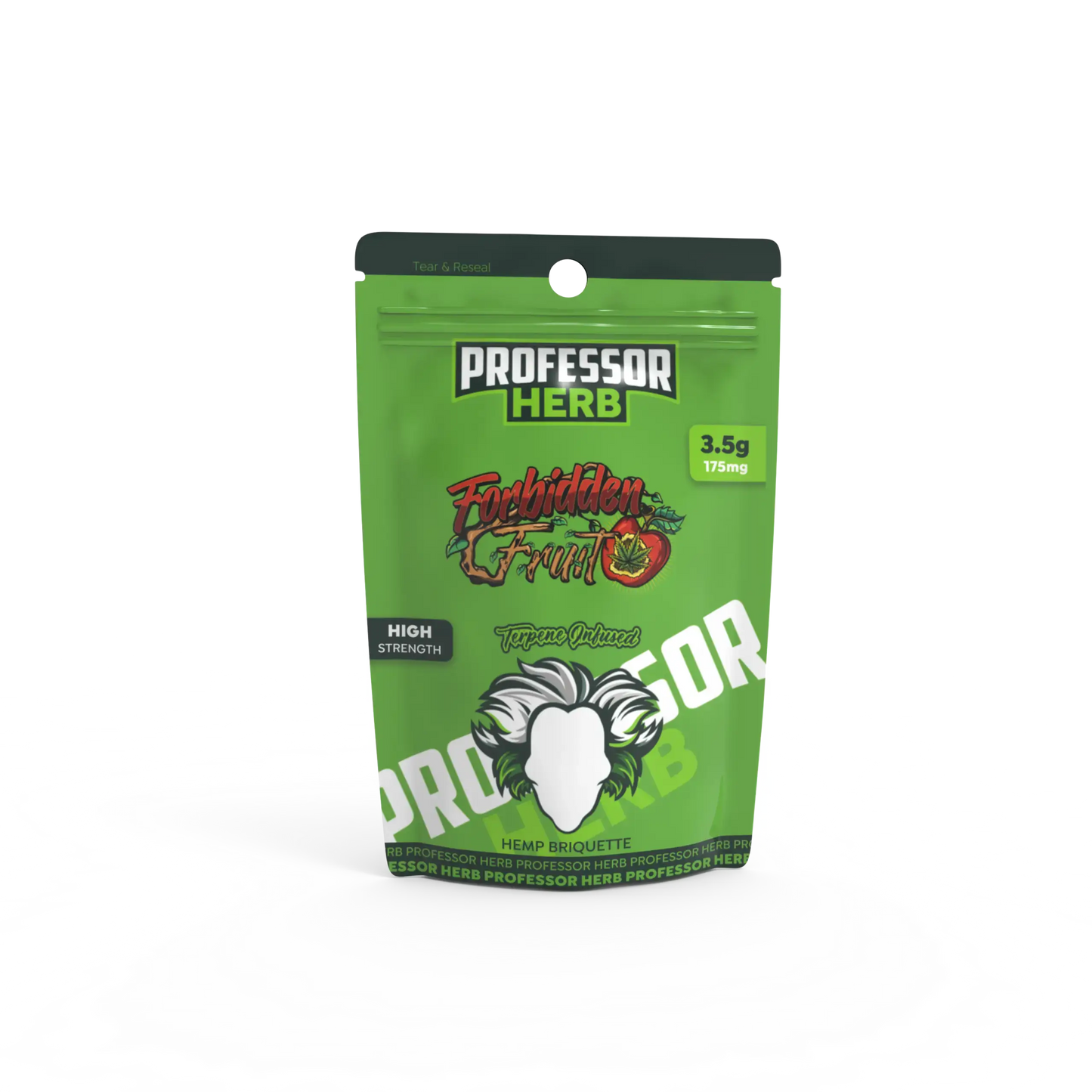 Professor Herb Hemp Briquette Hash 175mg (3.5g)