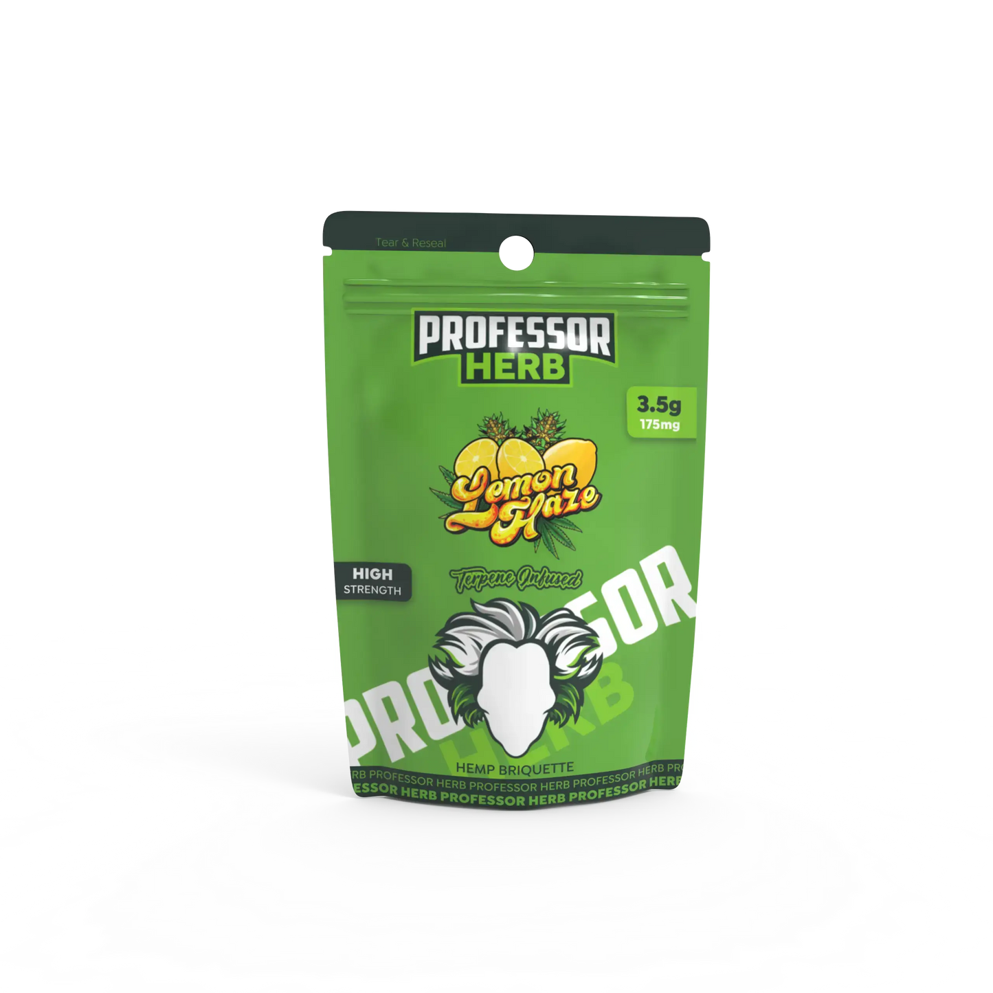 Professor Herb Hemp Briquette Hash 175mg (3.5g)