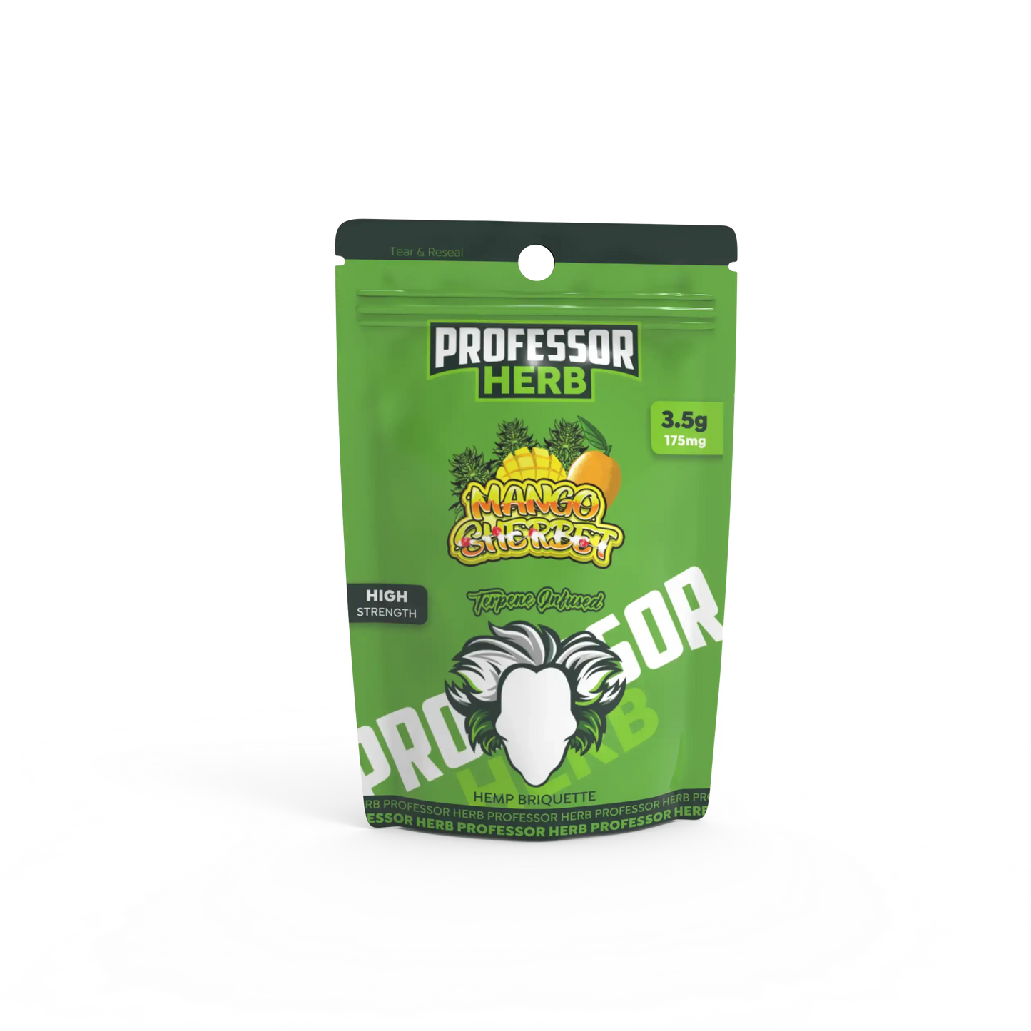 Professor Herb Hemp Briquette Hash 175mg (3.5g)