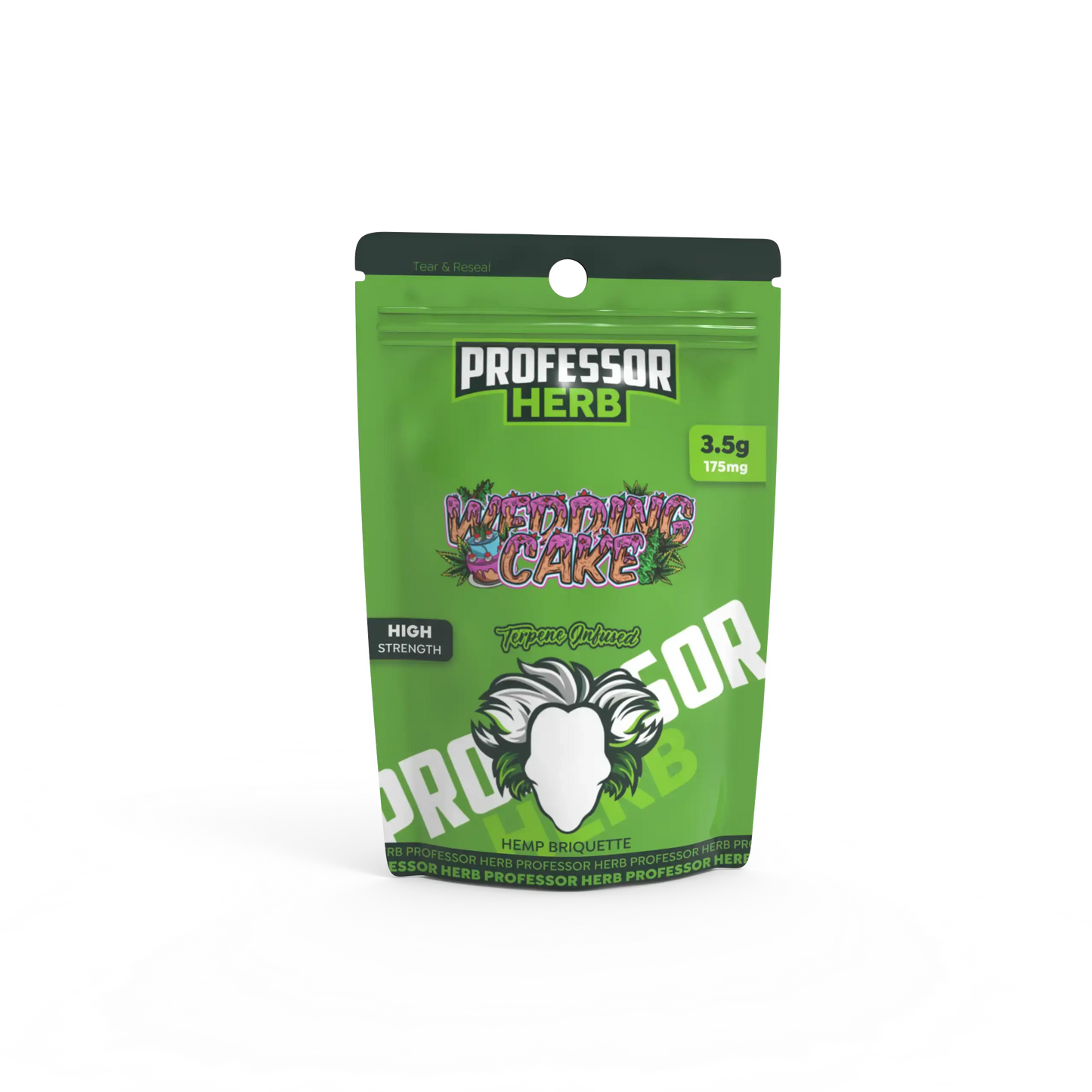 Professor Herb Hemp Briquette Hash 175mg (3.5g)