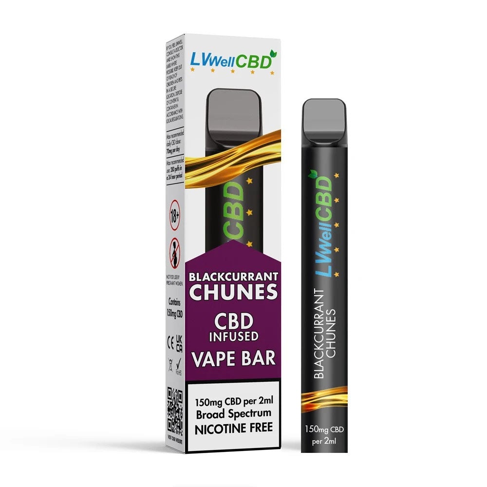 LVWELL CBD Infused Vape Bar 150mg
