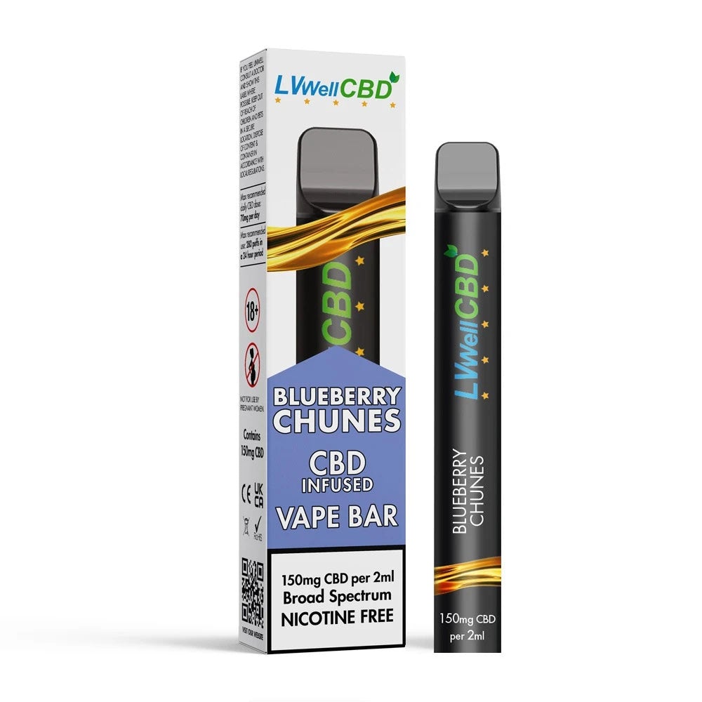 LVWELL CBD Infused Vape Bar 150mg