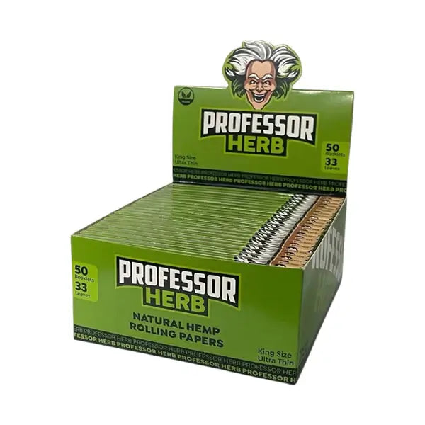 Professor Herb King Size Ultra Thin Rolling Papers