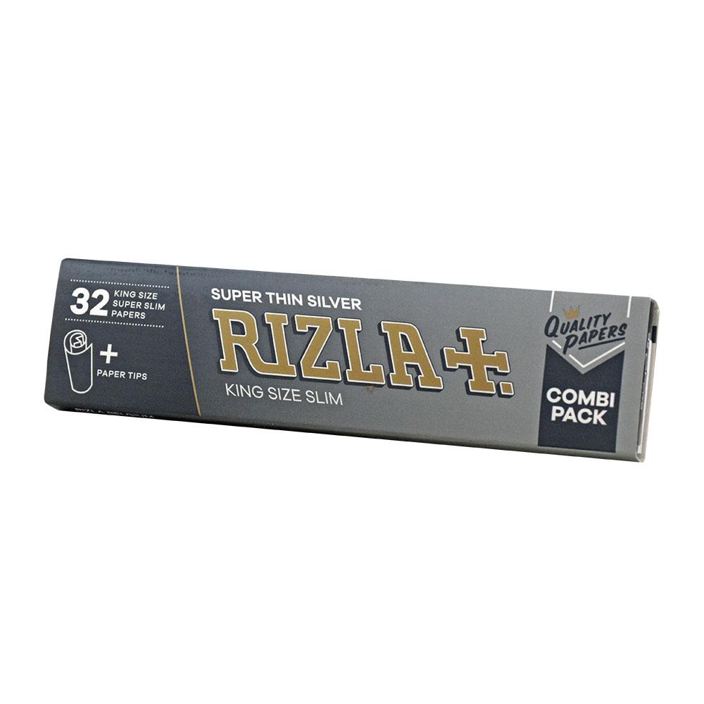 RIZLA Super Thin Silver King Size Slim Booklets