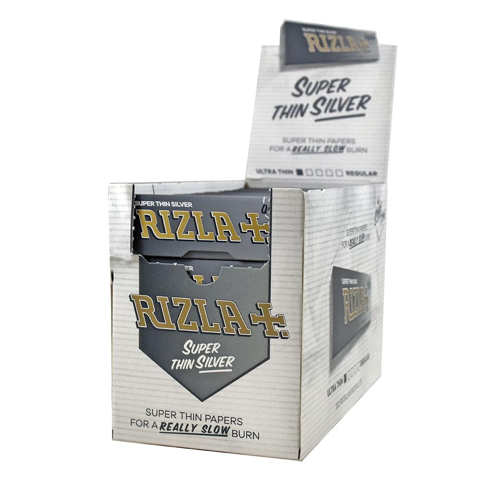 RIZLA Super Thin Silver Regular Booklets
